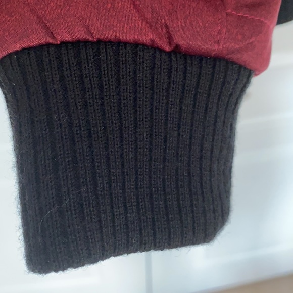 Lole- burgundy bomber jacket - size small - Picture 10 of 15